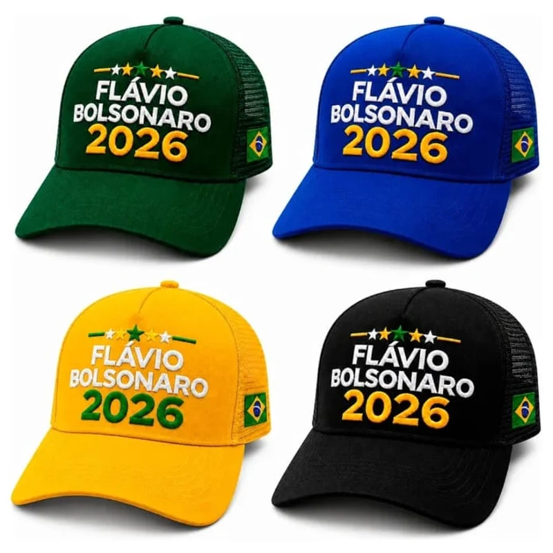 Boné nas quatro cores
